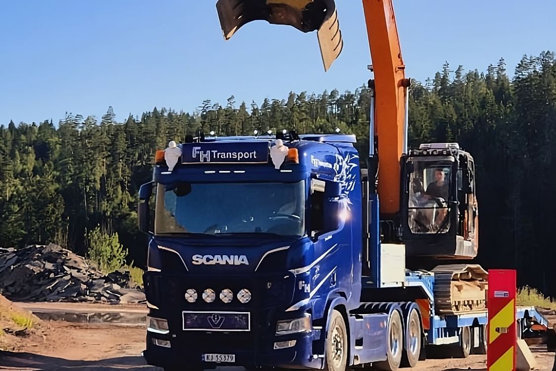 <p>Maskintransport</p>